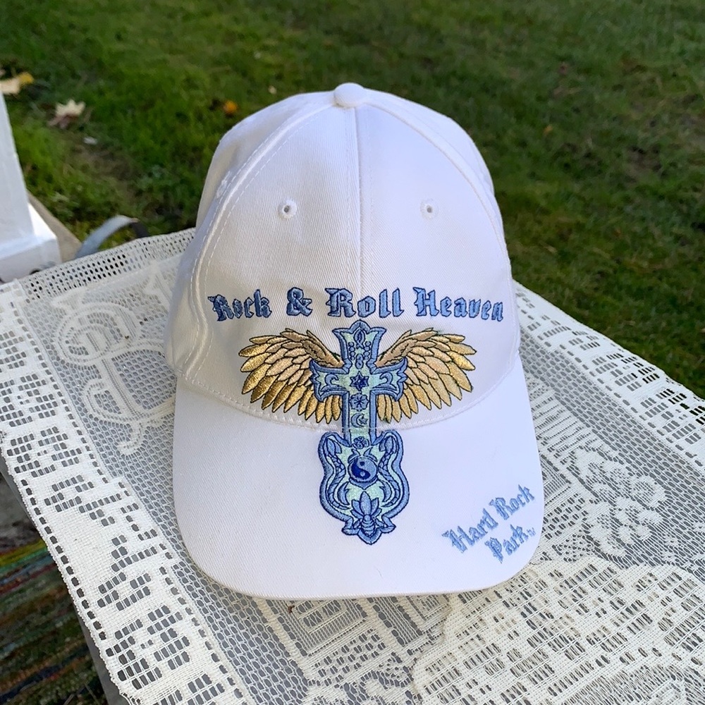 Rock & Roll Heaven Hard Rock Park cap Pre Owned RARE